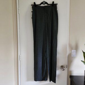 Piazza Sempione gray slacks- "Sophia P374" Wool and Spandex- size IT44 (Wmn's L)